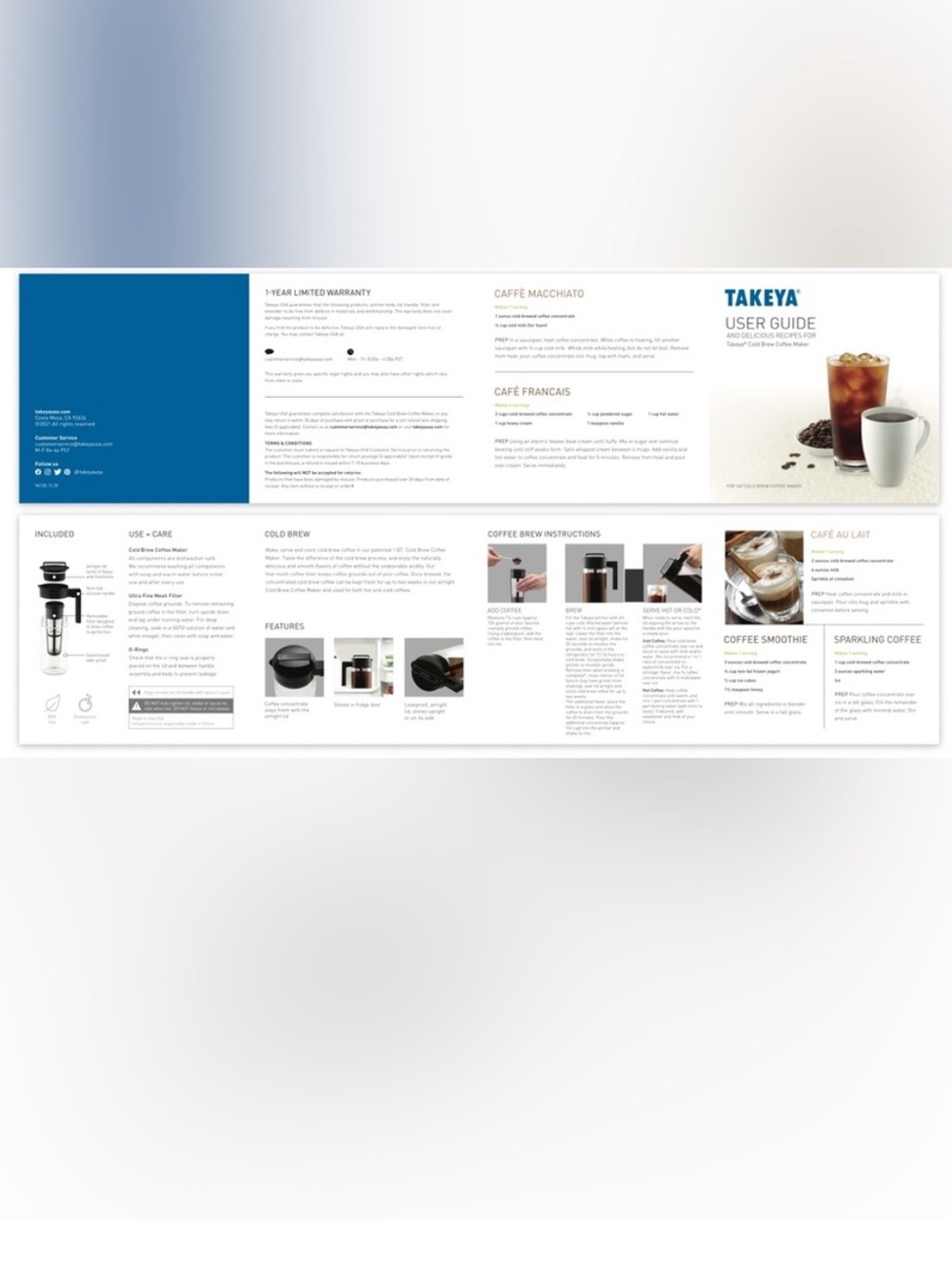 Takeya Deluxe Cold Brew
Coffee Maker - Picture 4 of 4